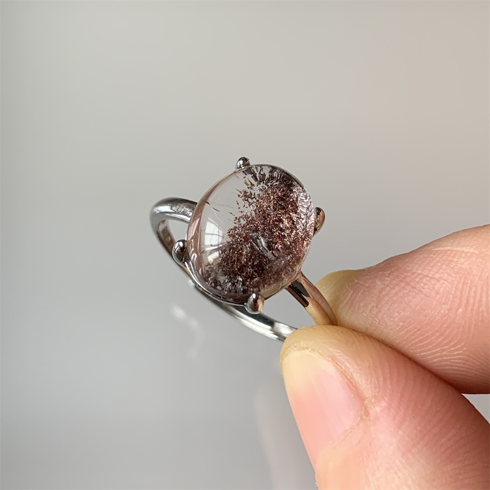 Bagues en Quartz Lodolite Natu - Smart Garden Diy avis et prix