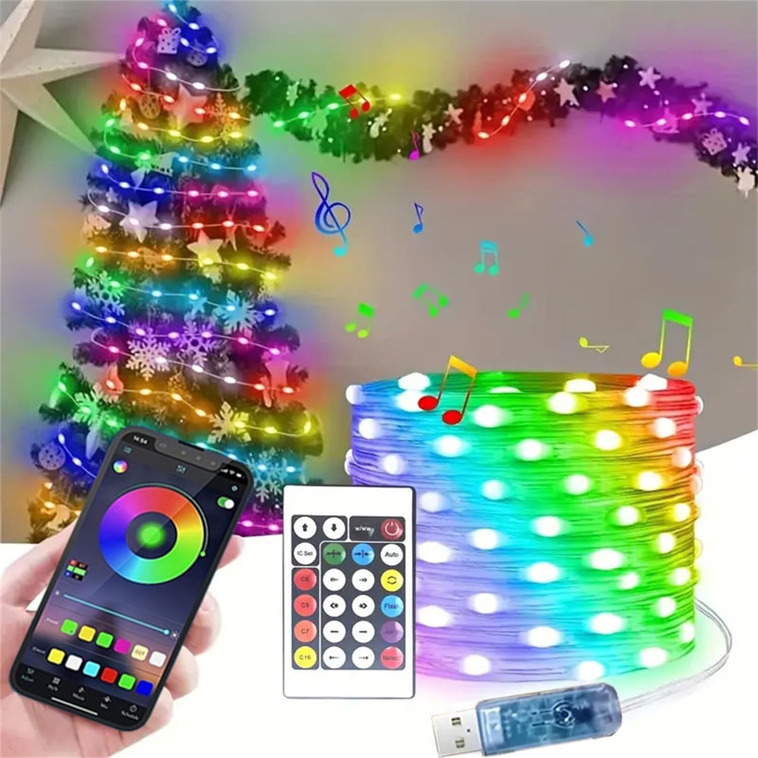 Bande lumineuse féerique Led,  - Smart Garden Festoon Lights avis et prix
