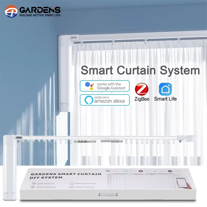 Kit de rail de rideau en alumi - Smart Garden Offices avis et prix