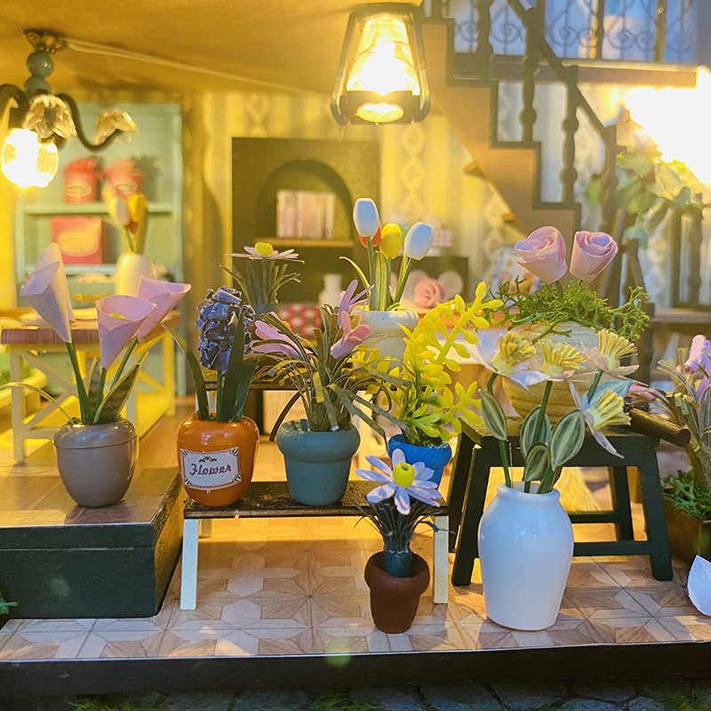 Maison de poupée en bois, modè - Smart Garden Diy avis et prix