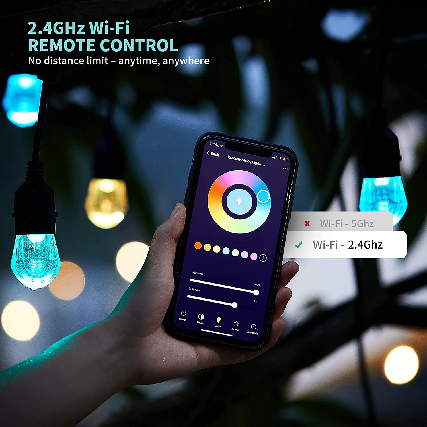 Guirxiété lumineuse LED RVB in - Smart Garden Outdoor avis et prix