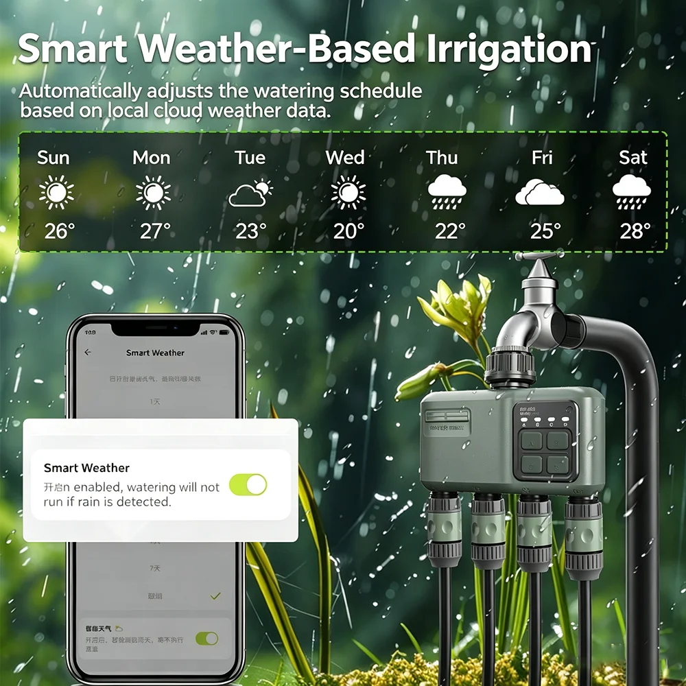 Programmateur d'arrosage intel - Smart Garden Accessories avis et prix