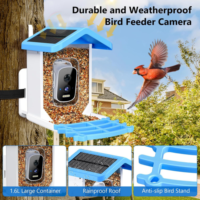 Mangeoire à oiseaux intelligen - Smart Garden Outdoor avis et prix