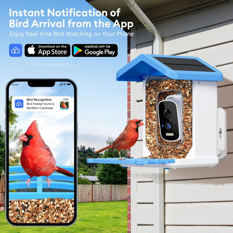 Mangeoire à oiseaux intelligen - Smart Garden Outdoor avis et prix